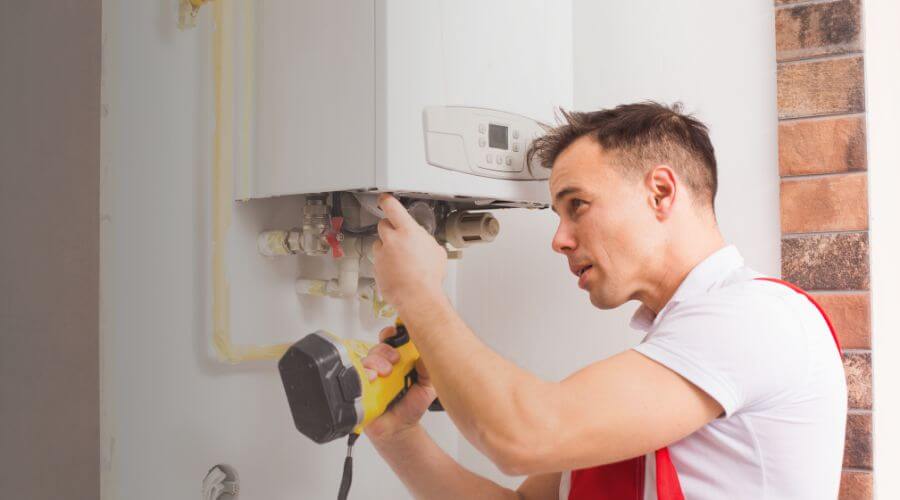 Local tankless water heater installation in Whitman, NE